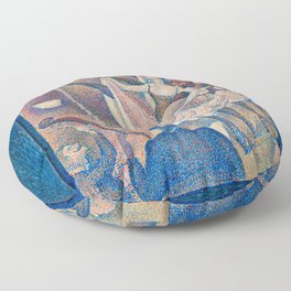 Le Chahut, The Can-Can by Georges Seurat Floor Pillow
