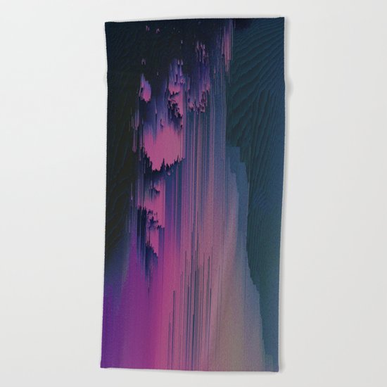 Pink Fringe Beach Towel