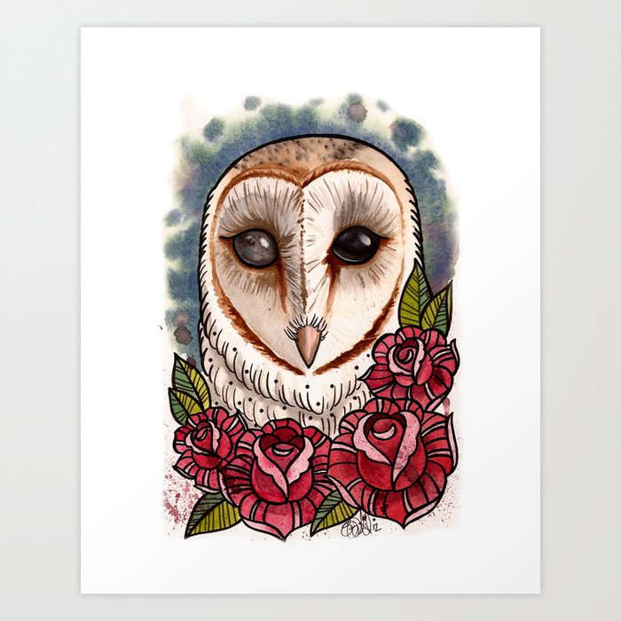Wise and Blind Art Print