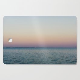 Blue hour at the sea - sunset - nature photography. Cutting Board