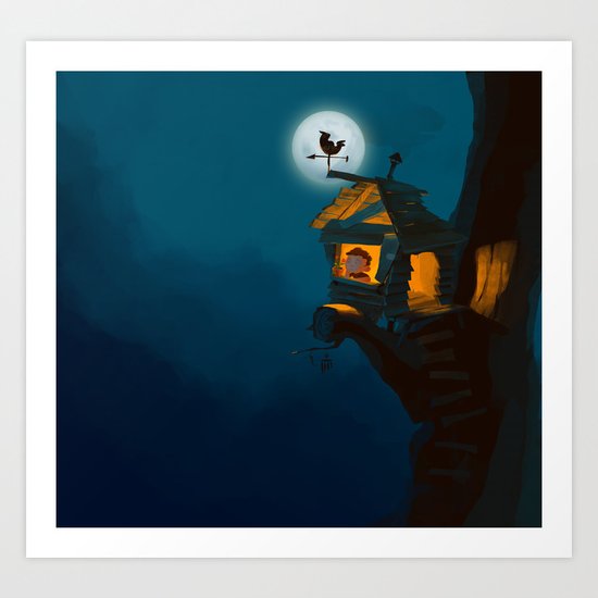 TreeHouse Art Print