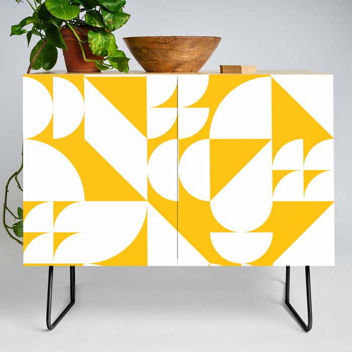 Geometrical modern classic shapes composition 12 Credenza