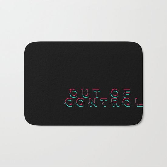 Out Of Control Bath Mat