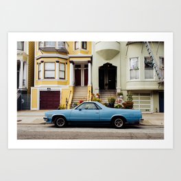 HAIGHT-ASHBURY Art Print