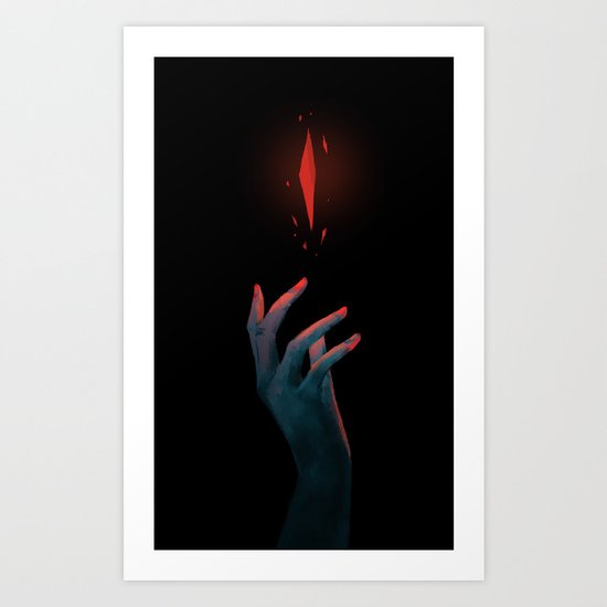Shard of the Abyss Art Print