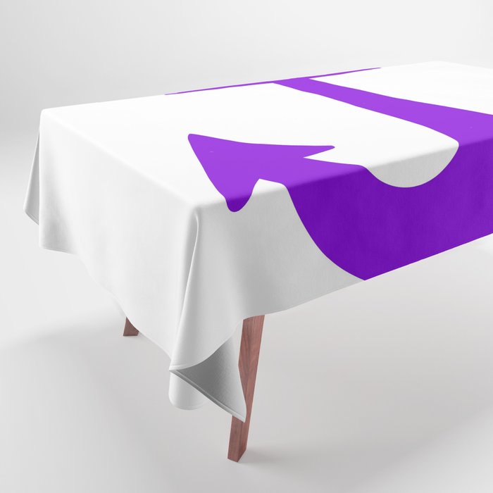 Anchor (Violet & White) Tablecloth