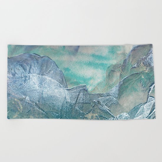 Tulle Mountain 2 Beach Towel