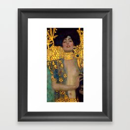 Gustav Klimt "Judith I" Framed Art Print