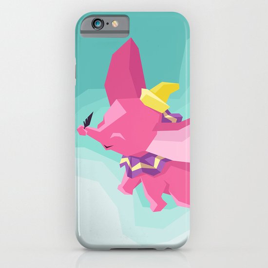 The Flying Elephant iPhone & iPod Case