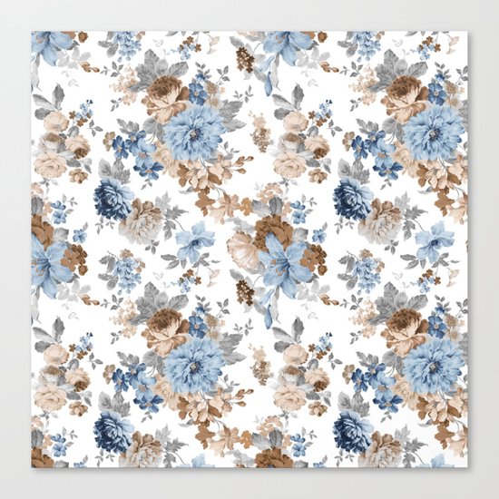 Floral Pattern Canvas Print