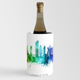 Kuwait City Skyline Wine Chiller