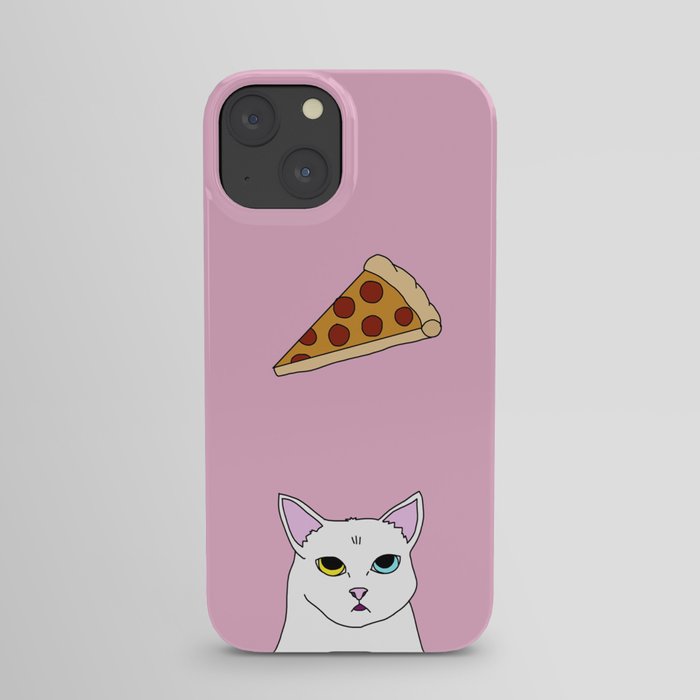 Fat D. Loves Pizza iPhone Case