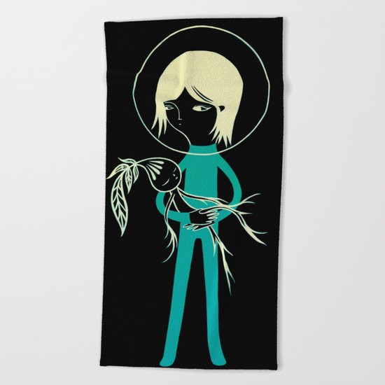 Ziggy Star Dust and Madragora Beach Towel
