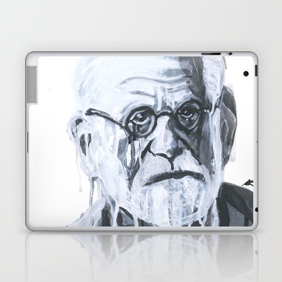Melting Freud Laptop & iPad Skin