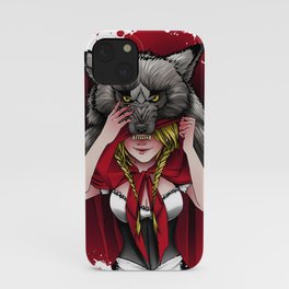 Little Red Riding Hood iPhone Case