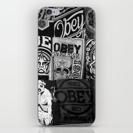 Obey our tribute iPhone Skin