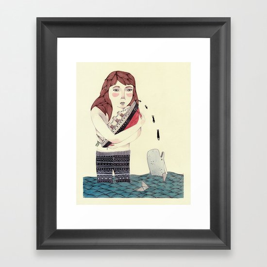 Overboard Framed Art Print