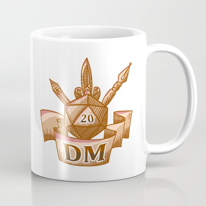 Dungeon Master's Tools Coat of Arms Coffee Mug