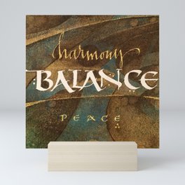 Harmony Balance Peace Mini Art Print