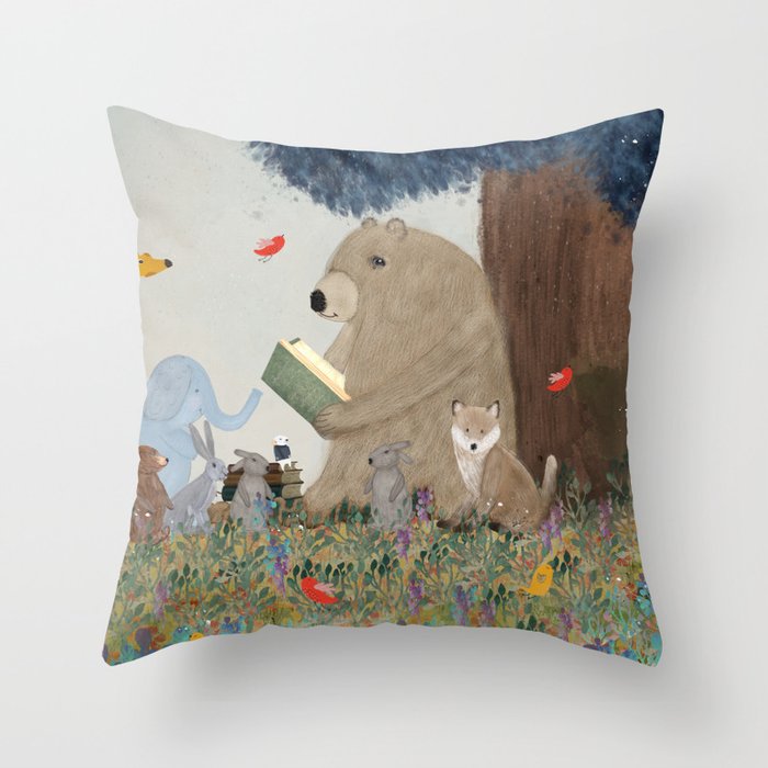 once upon a time Throw Pillow
