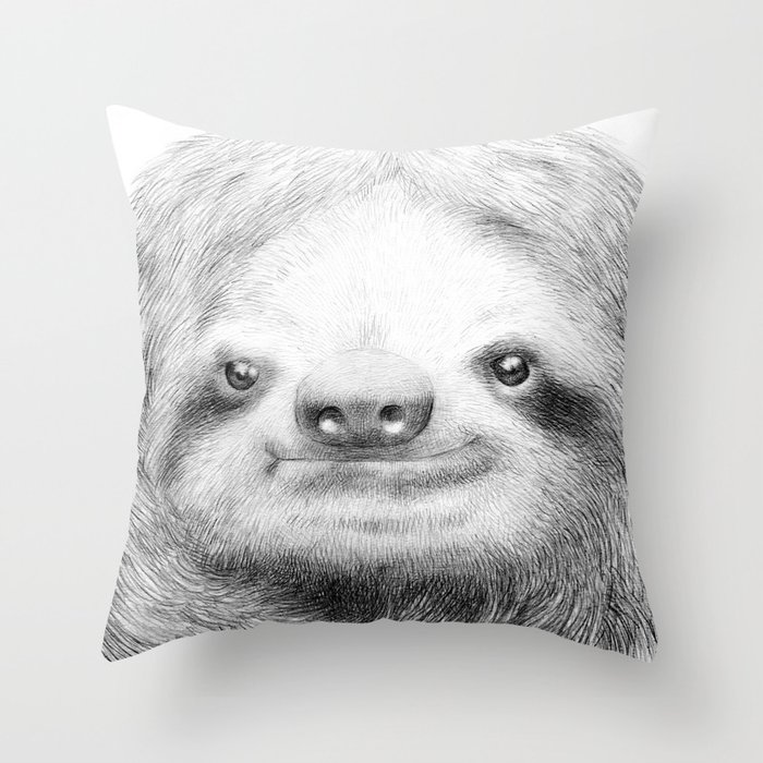 sloth marshmallow pillow
