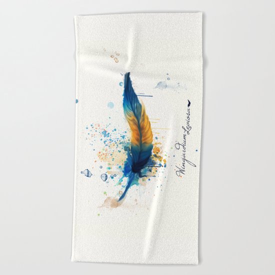 Wingardium Leviosa Beach Towel