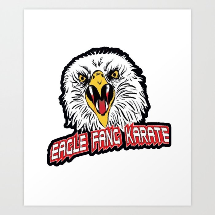 Eagle Fang Karate Art Print