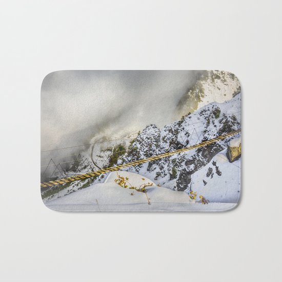 Suspension bridge Bath Mat
