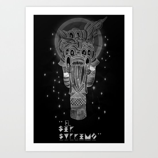 The Supreme Being Art Print