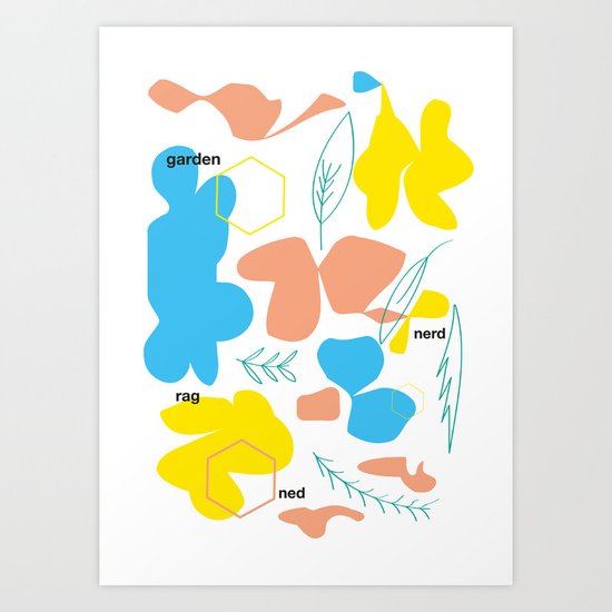 Garden Art Print