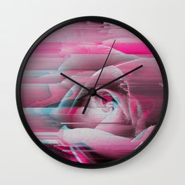 Rosa Rosae Wall Clock