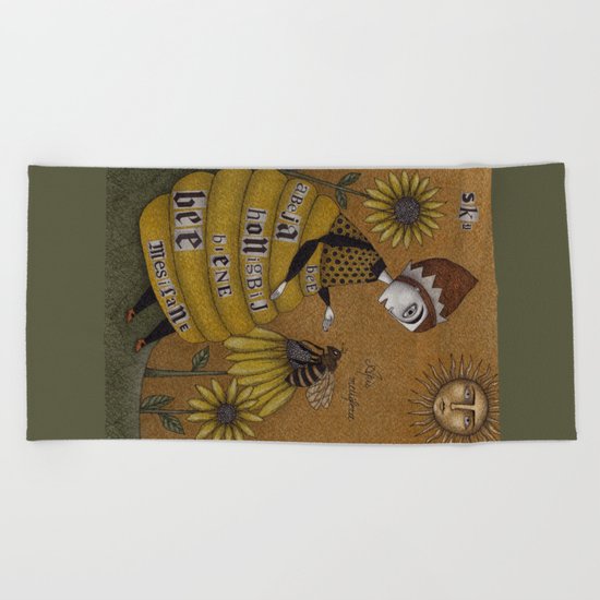 The Conversation Beach Towel