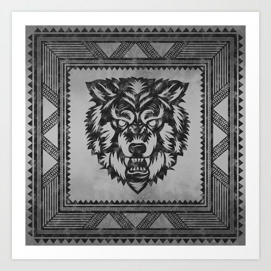 The Wolf Art Print