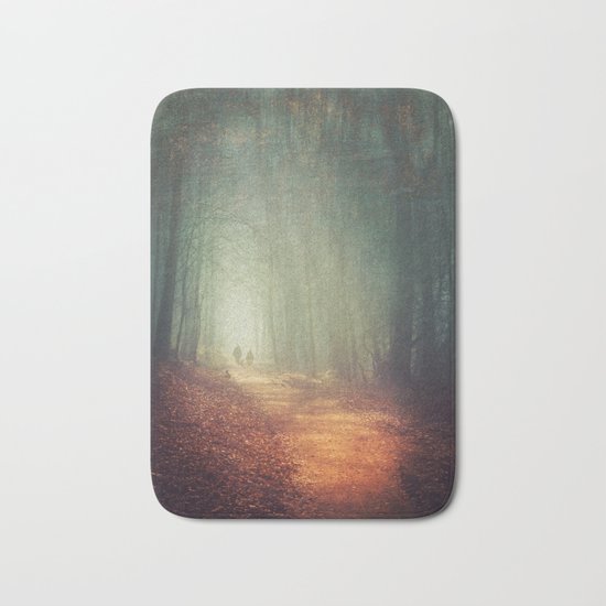 back to light Bath Mat