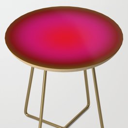 Orb Gradient // Pink & Olive Side Table