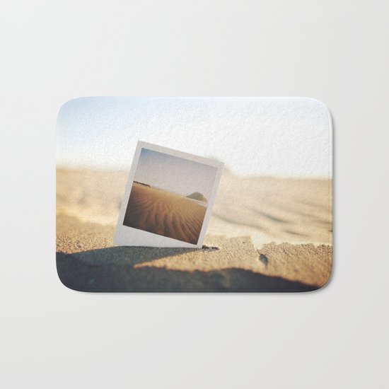 Morro Bay Polaroid Bath Mat