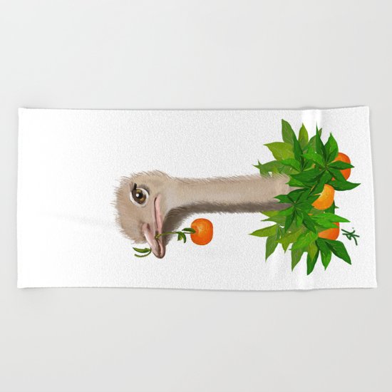 Mandarin Beach Towel