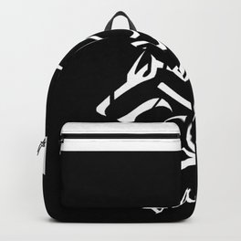 Vague Gaming Backpack | Games, Esports, Chill, Graphicdesign, Simple, Wolf, Blackandwhite, Wolves 