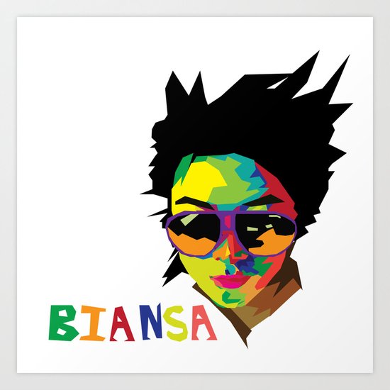 WPAP Art Print