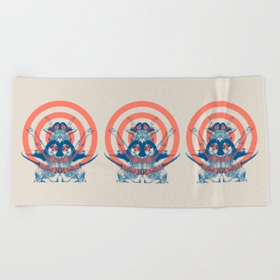 Space Ritual Beach Towel