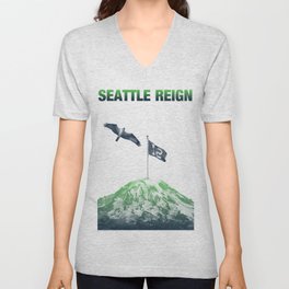 SEATTLE REIGN V Neck T Shirt