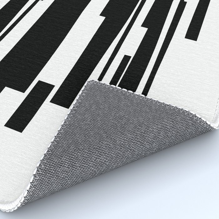 Organic No 18 Black White Graphic Art Minimalism Decor Society6 Rug By Menegasabidussi