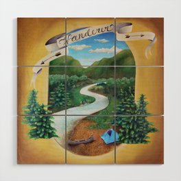 Wanderer Wood Wall Art