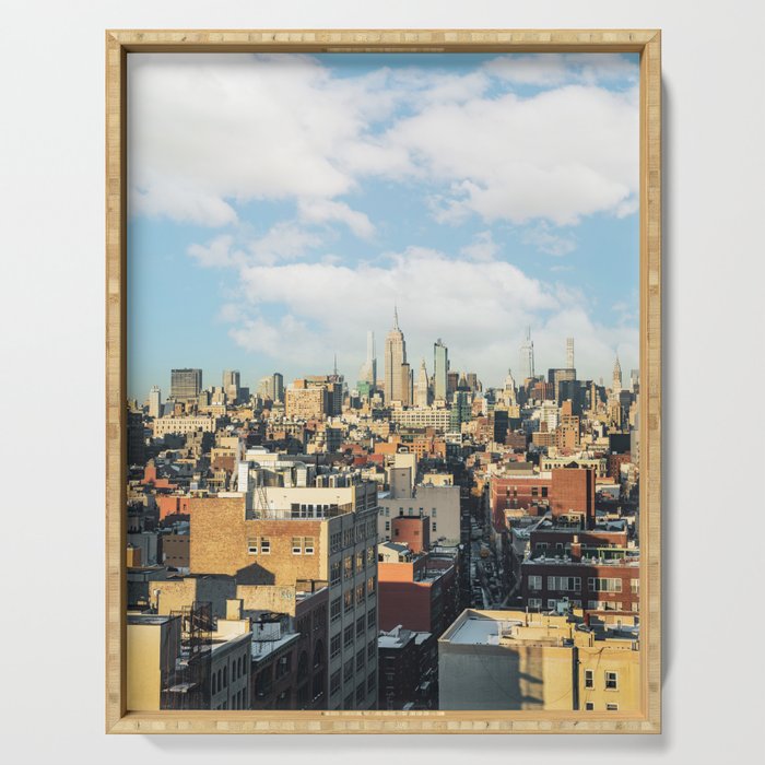 Manhattan Skyline | NYC Views Serving Tray