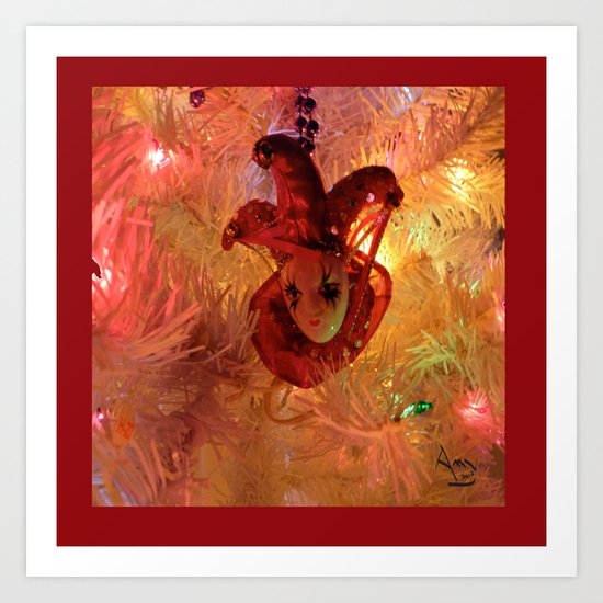 New Orleans Christmas Art Print