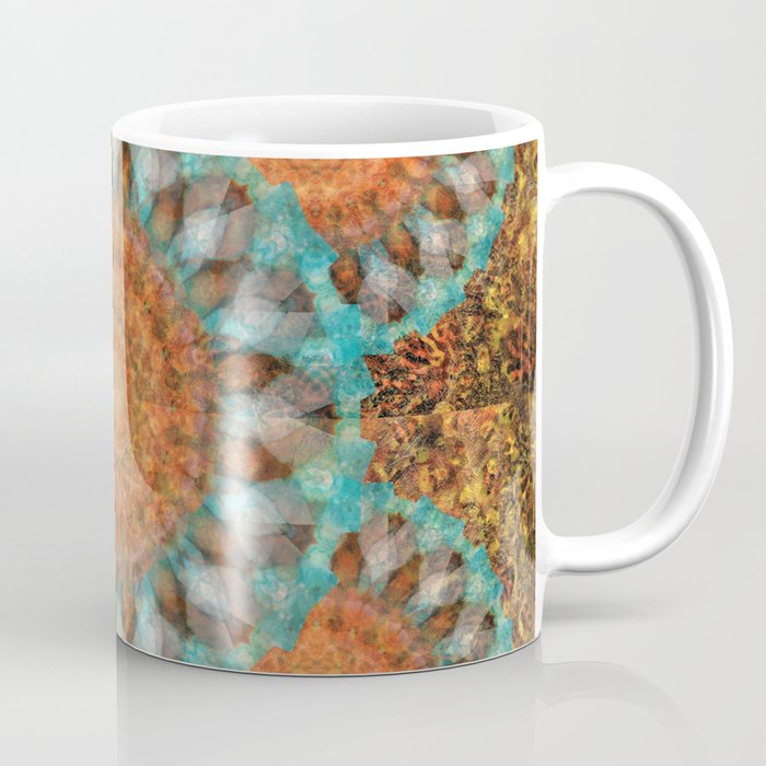 Tiger Lily - Colorful Mandala Art by Sharon Cummings Coffee Mug