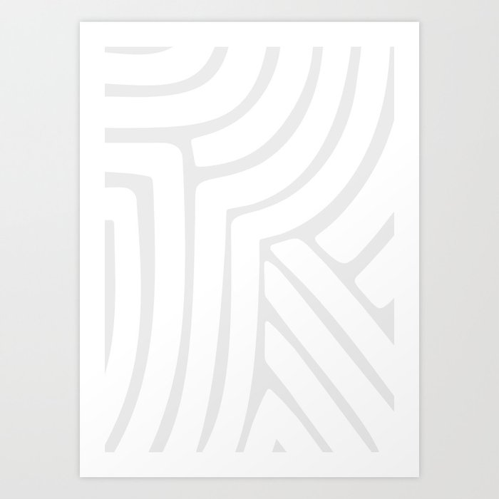 Abstract Stripes XC Art Print