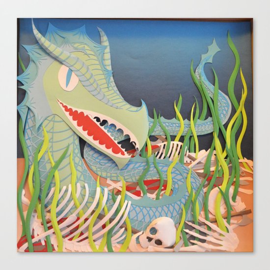 Serpent Canvas Print