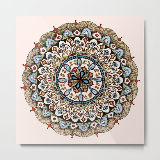 Mandala Metal Print