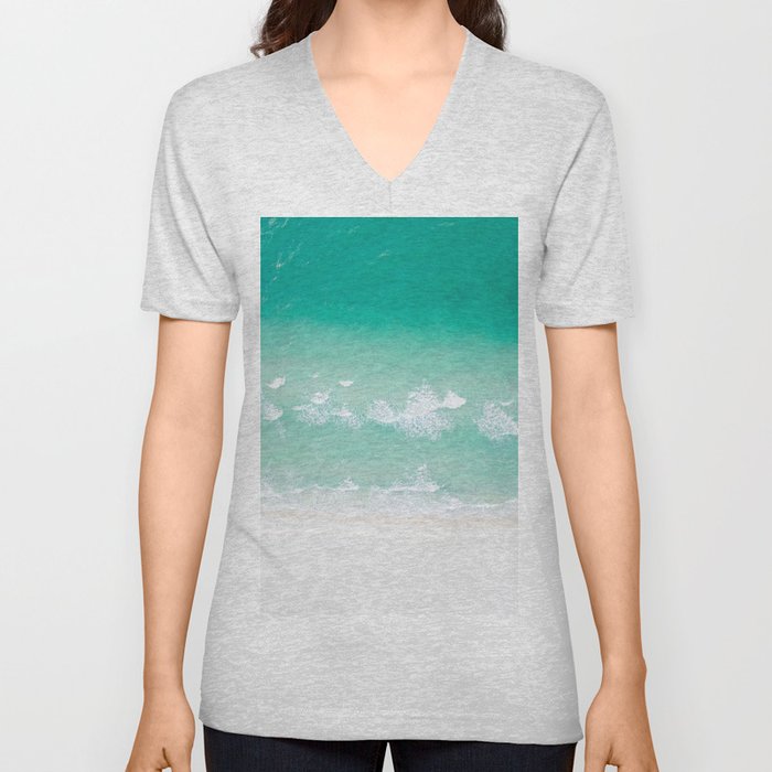 Ocean Gem V Neck T Shirt